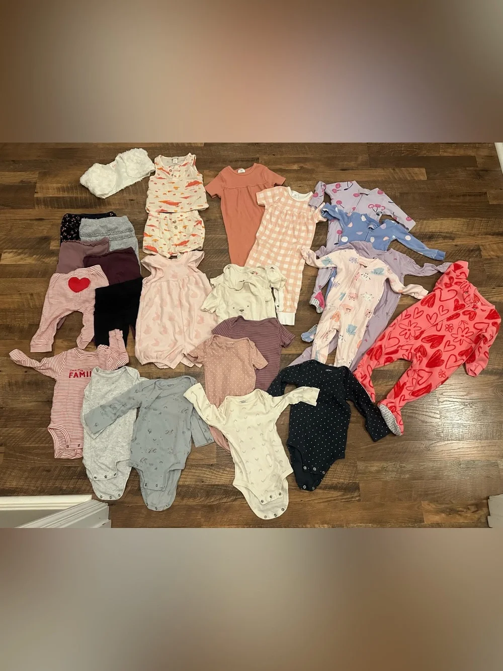 Carter’s Cat & Jack BabyGap 9-12 Months Baby Girl Clothes - Lot of 26 Items
